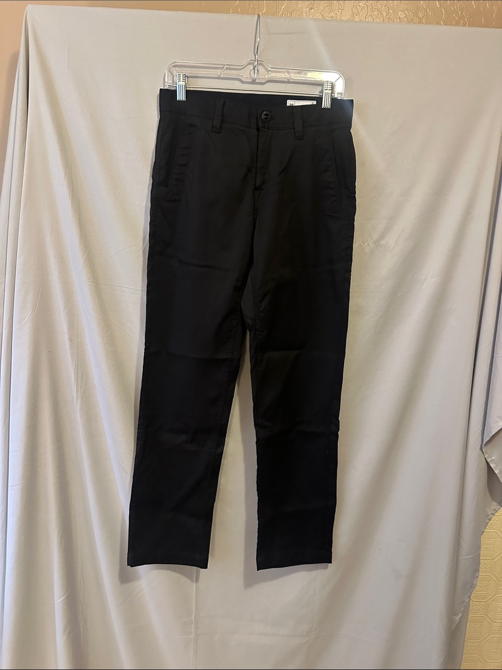 Volcom Men's Black Slim Chino Pants